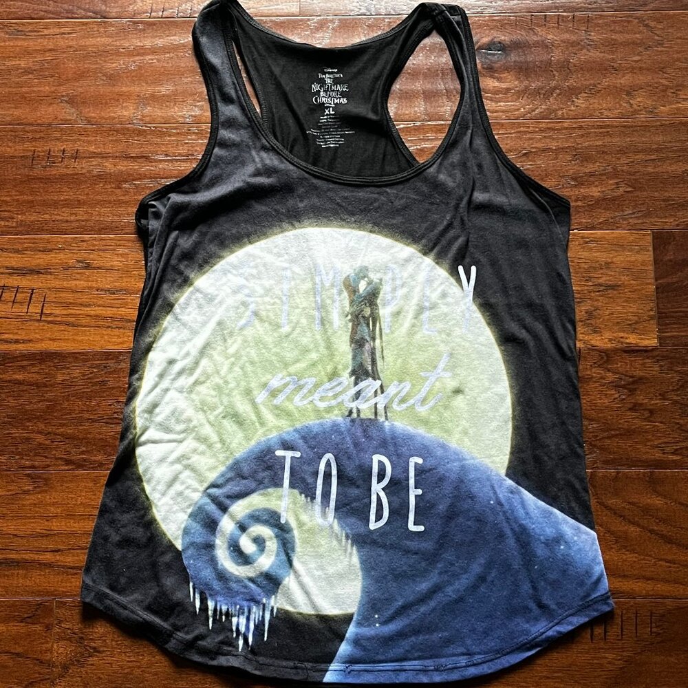 Hot Topic / Disney - The Nightmare Before Christmas Racerback Tank Top